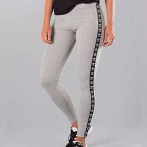 Adidas Originals Trefoil Leggings size small black and gray leggings adidas pant